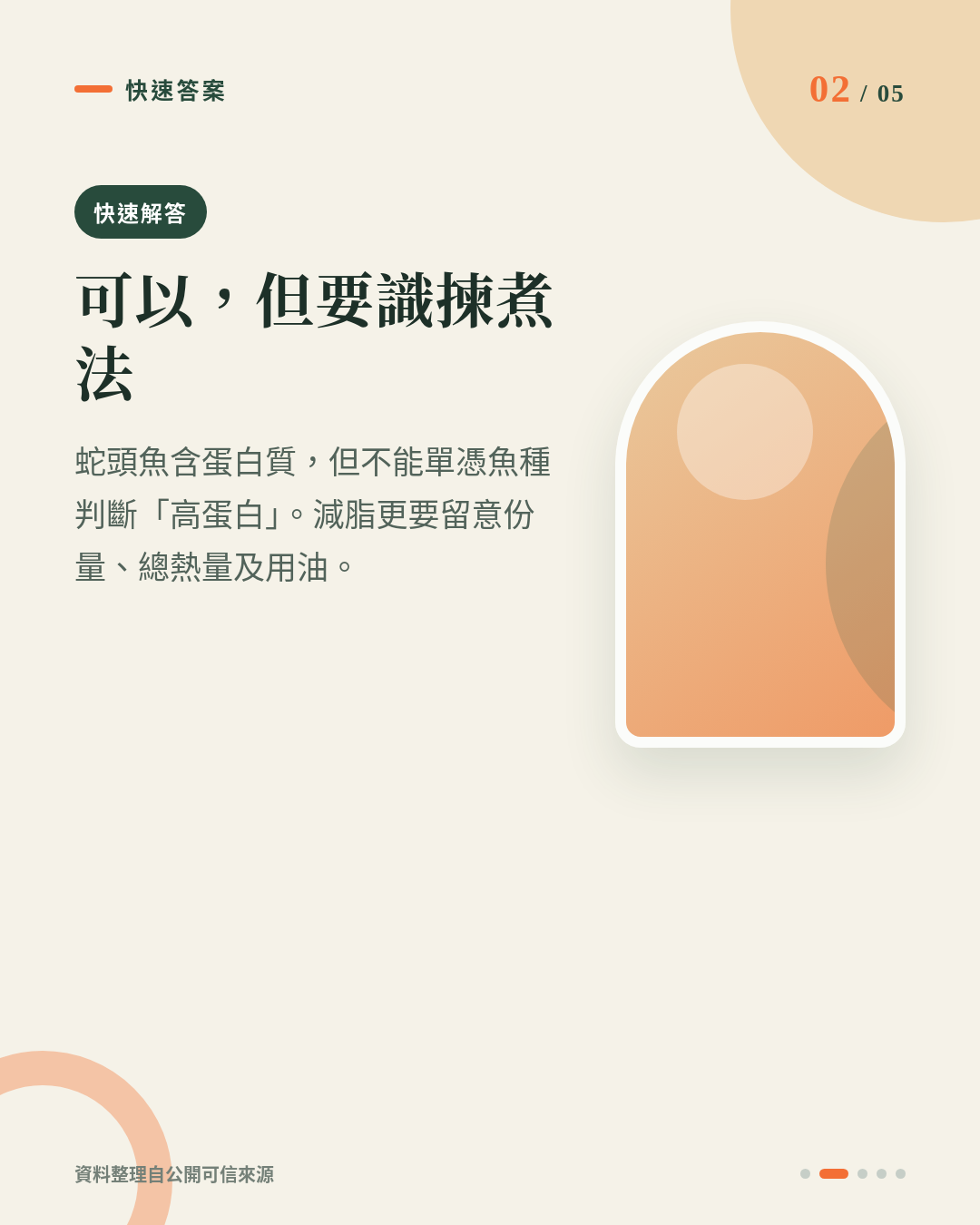 黑魚片蛋白質高嗎?健身減脂可以食?由蛋白質、脂肪到煮法一次拆解 重點 2