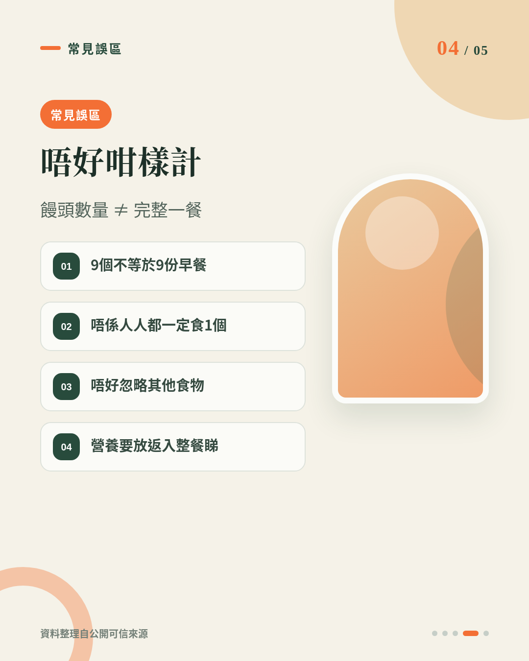 牛乳饅頭9個裝夠幾多人食？早餐、下午茶按人數咁樣計份量 重點 4