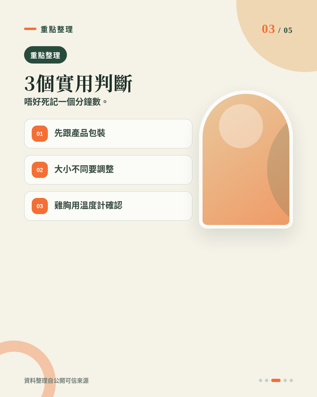 急凍小甘筍球氣炸鍋點整？健身餐免解凍、大小與雞胸配搭實用攻略 重點 3