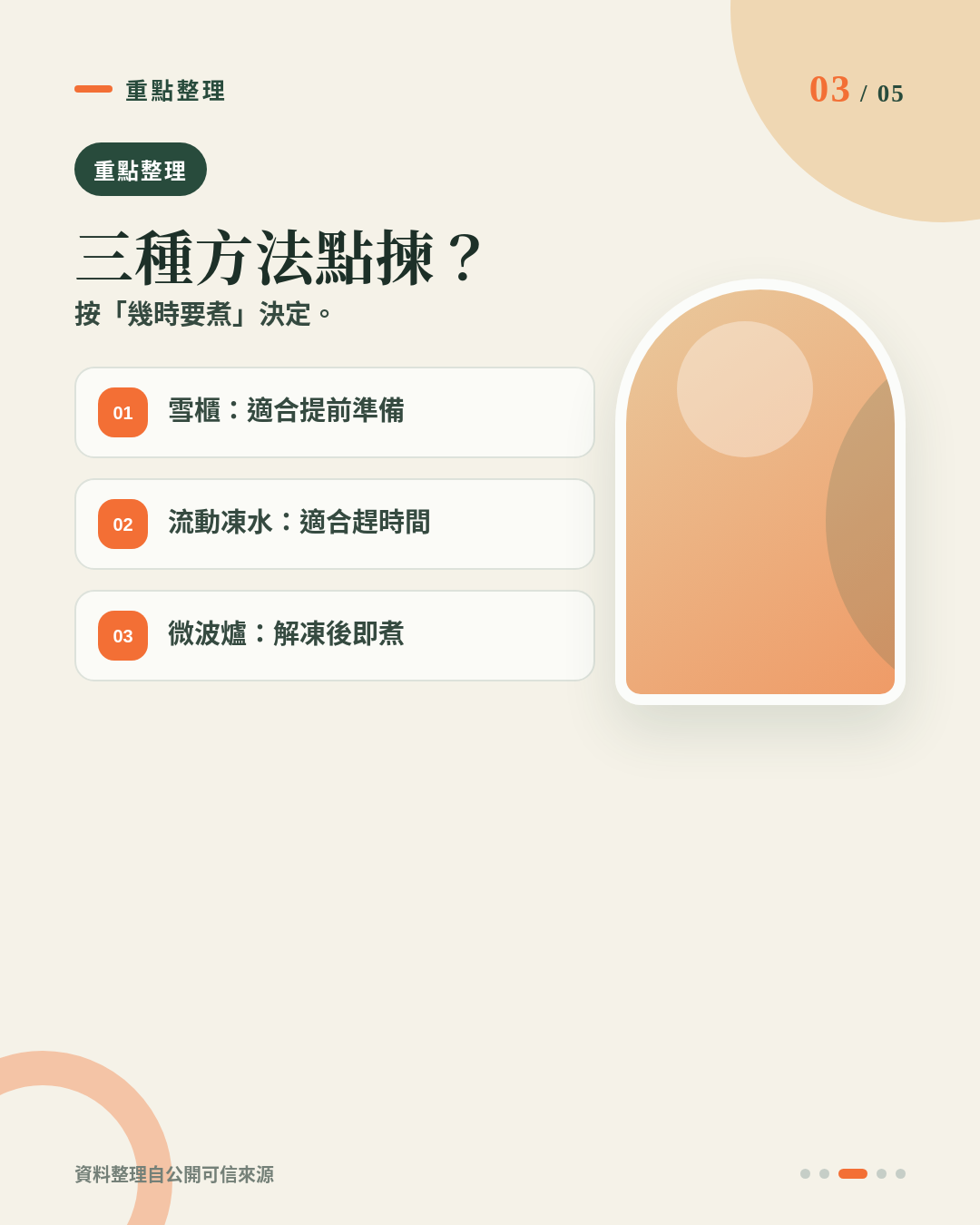 放工得15至30分鐘，寵物牛膀點解凍先安全？雪櫃、凍水、微波爐一次講清 重點 3