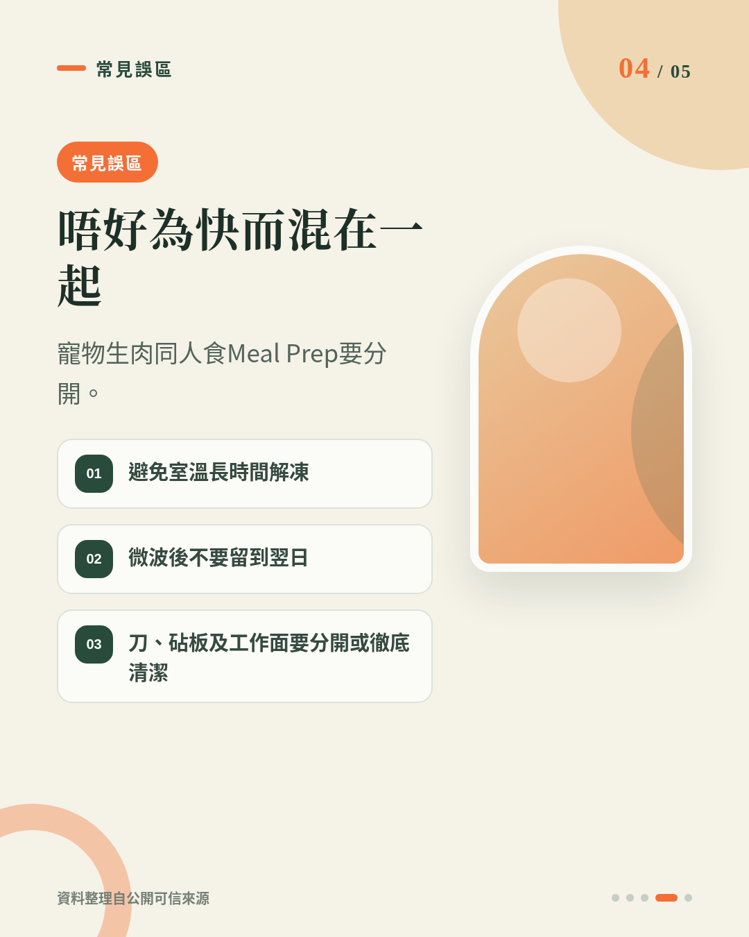 放工得15至30分鐘，寵物牛膀點解凍先安全？雪櫃、凍水、微波爐一次講清 重點 4