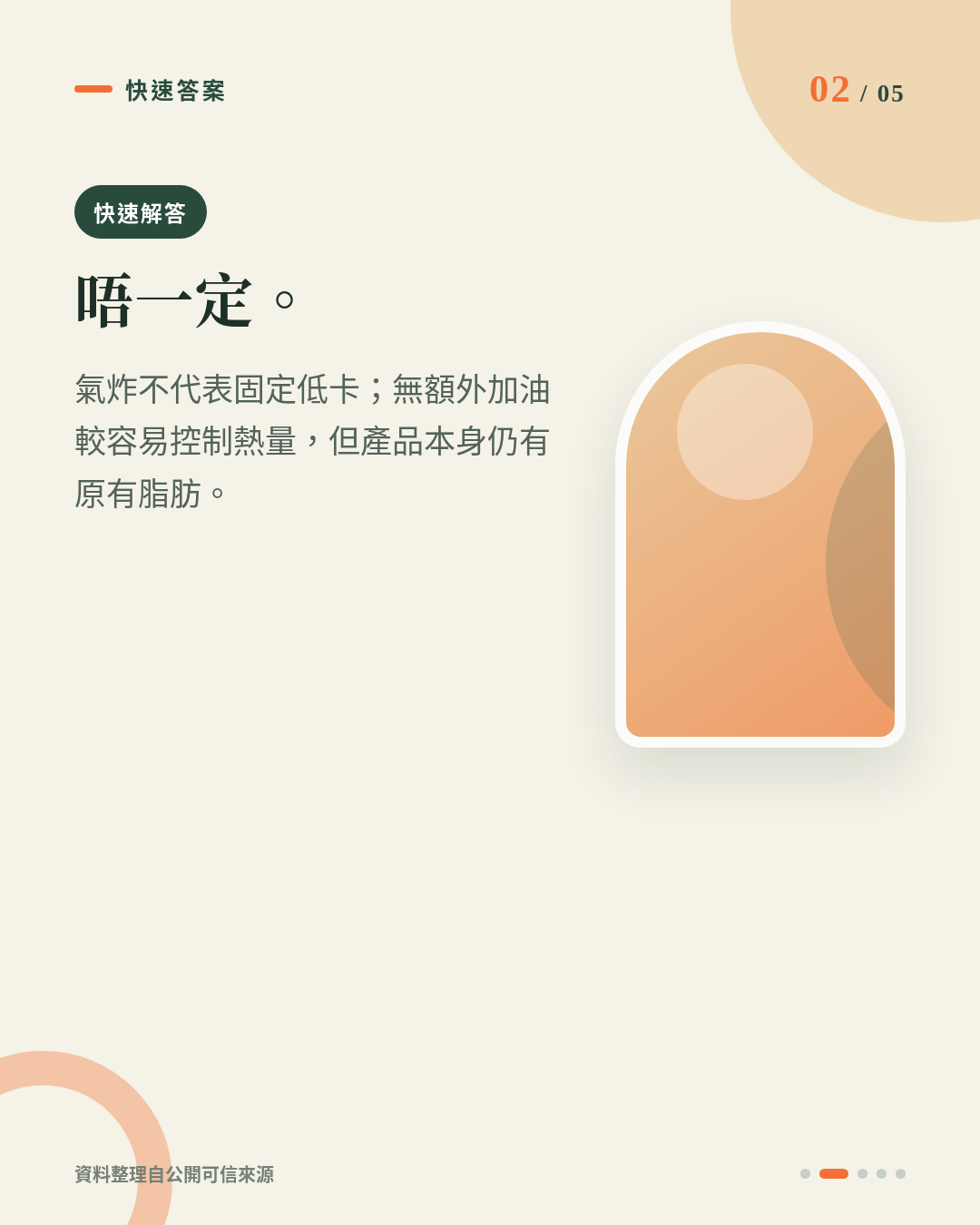 減脂食薯條一定要氣炸？Venus幼身急凍薯條點計一餐熱量？ 重點 2