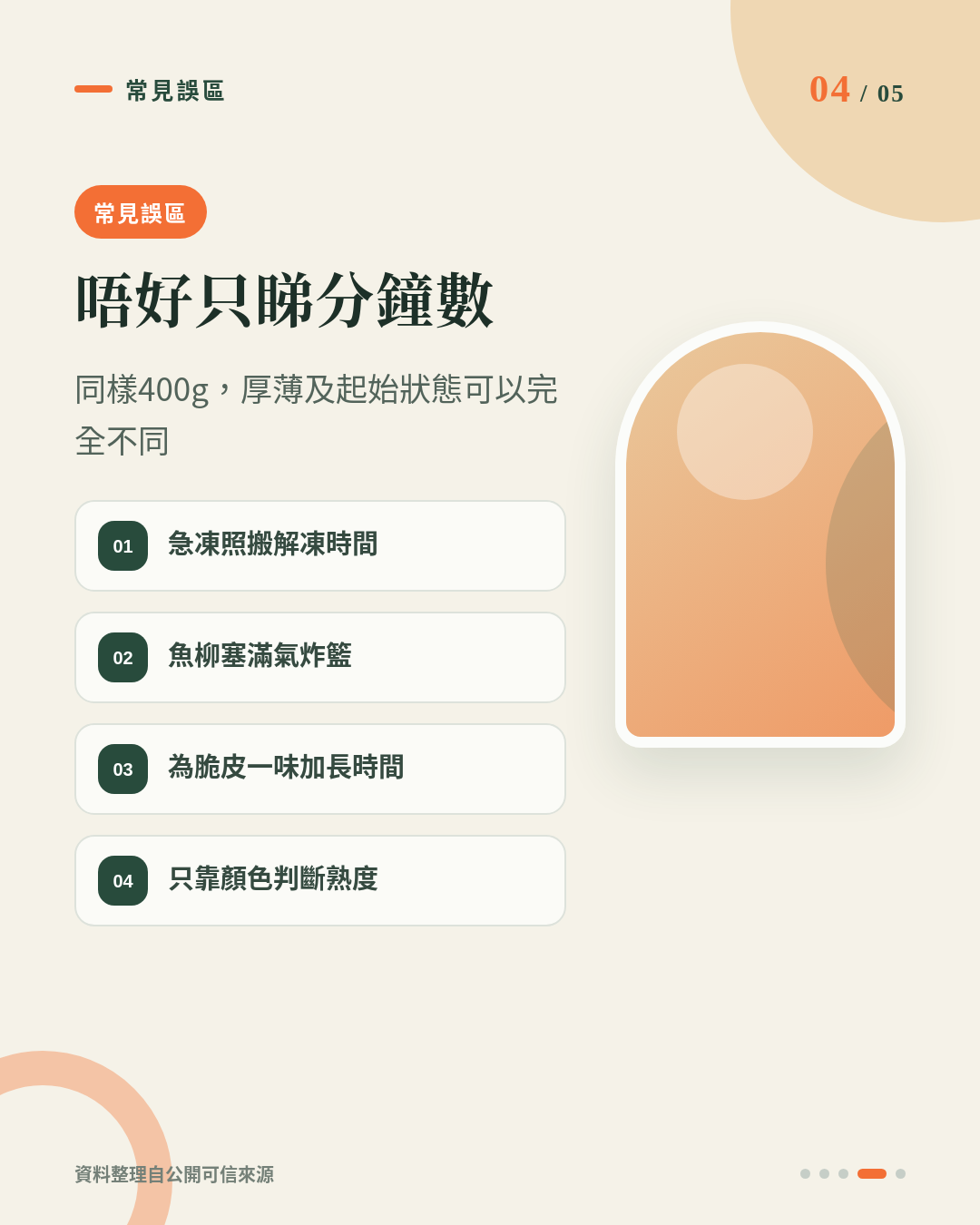 有皮急凍三文魚柳點用氣炸鍋？掌握厚度、解凍與中心溫度，魚皮香脆魚肉嫩 重點 4