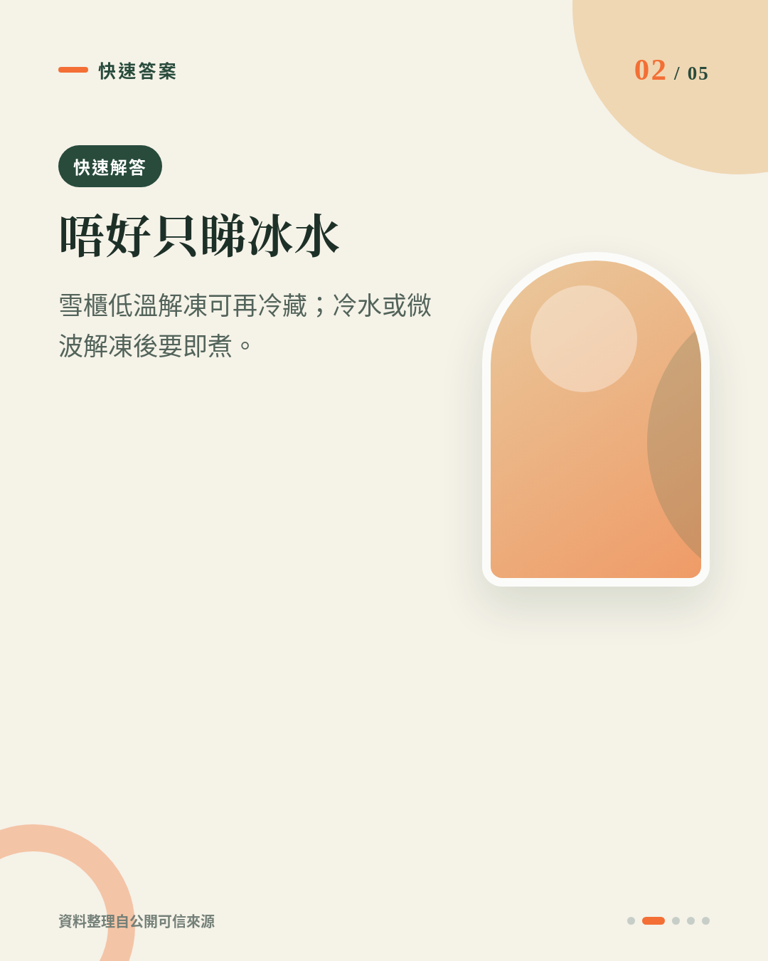 急凍炒菜牛肉片半解凍、有冰水點處理?健身 Meal Prep 一次搞清即煮、雪櫃定重新冷凍 重點 2