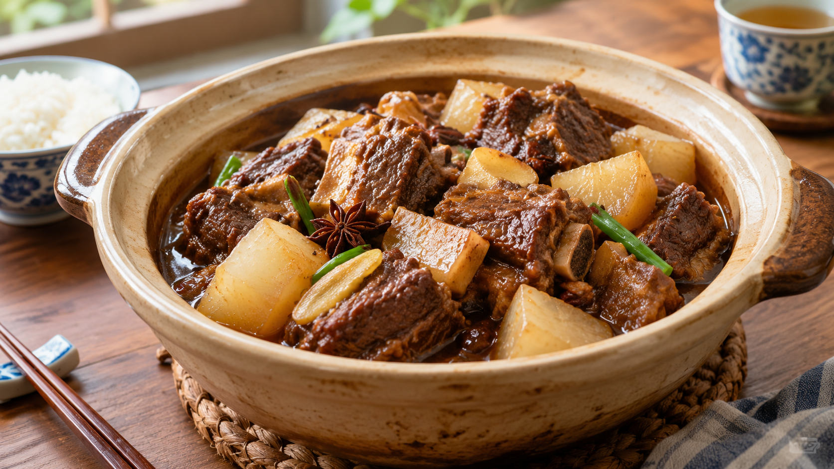 Chuhou Radish Beef Rib Fingers Pot