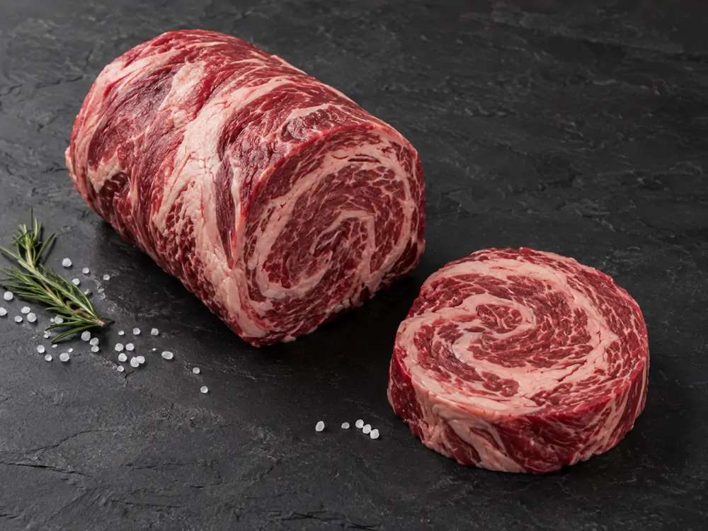 肉眼蓋 Ribeye Cap 生肉部位圖