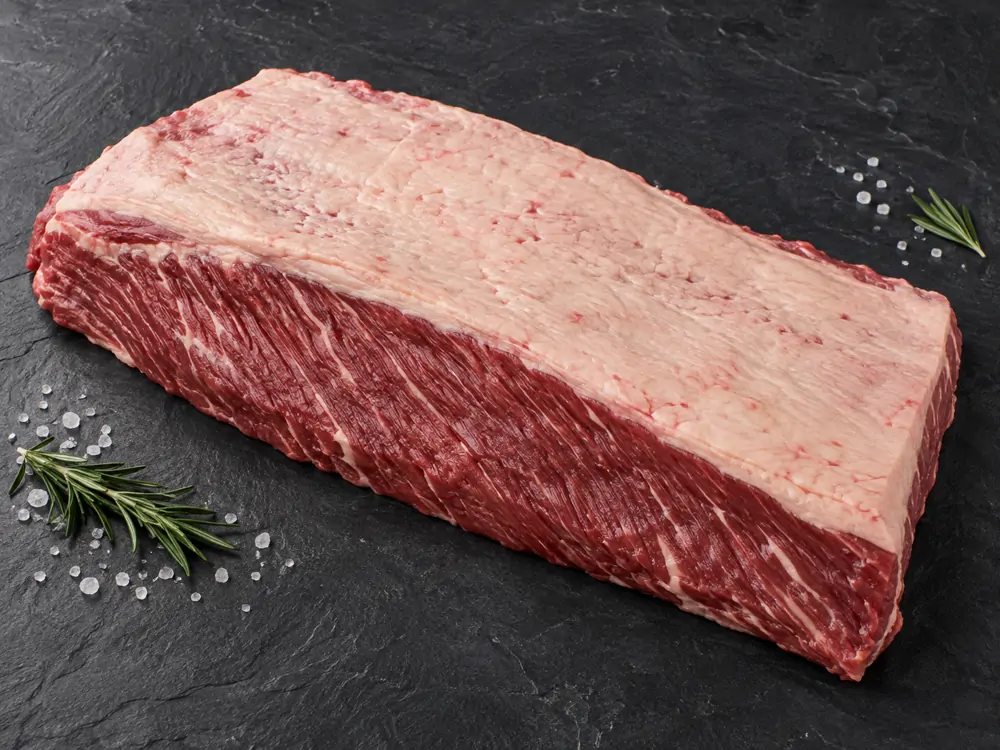 前胸板肉 Brisket Flat 生肉部位圖