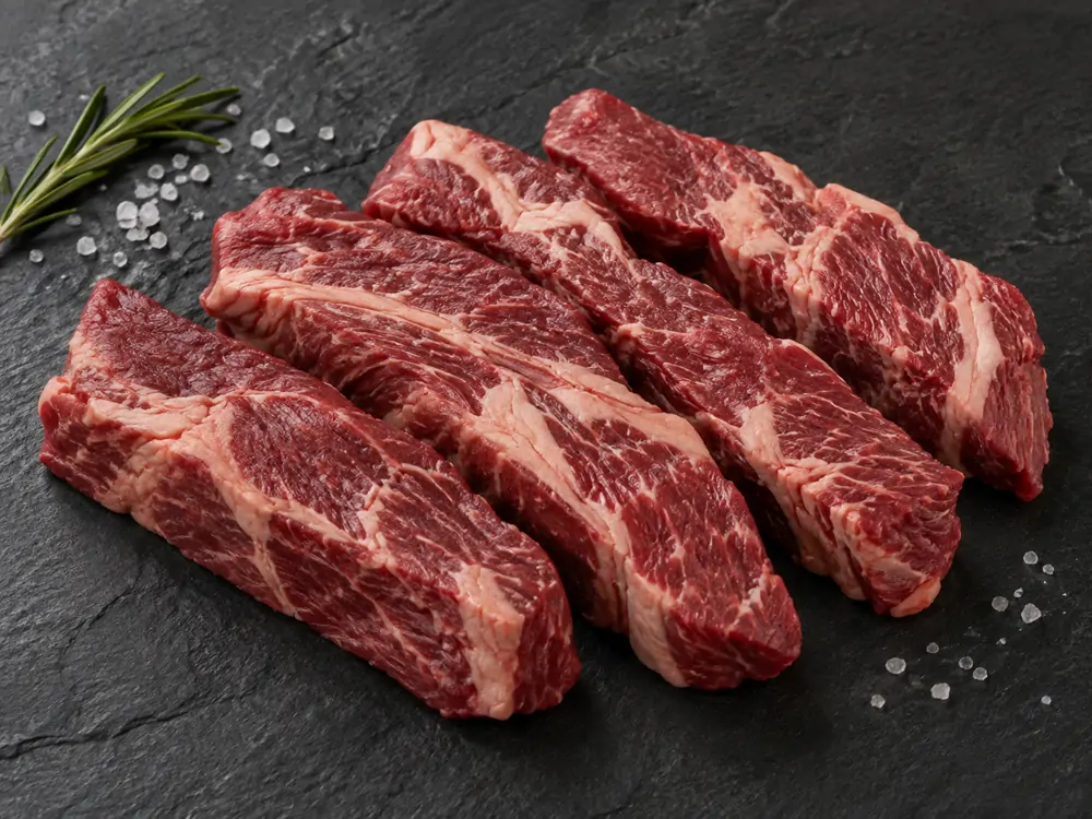 鄉村肩胛牛肋 Country-Style Ribs 生肉部位圖