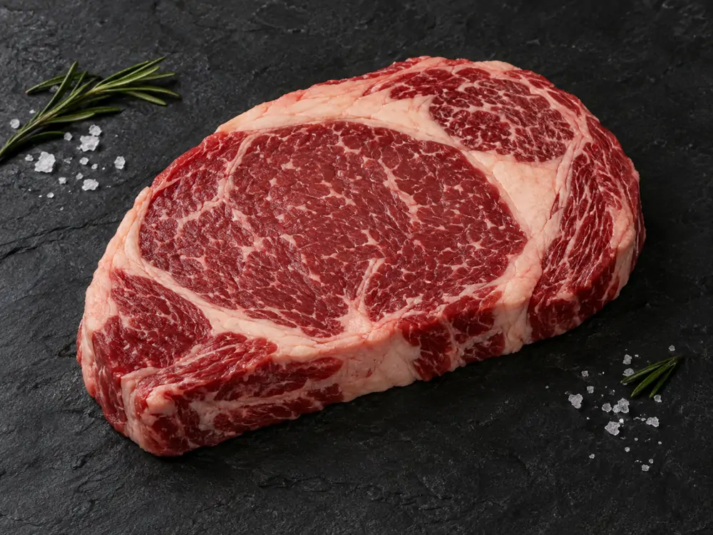 肉眼扒 Ribeye Steak 生肉部位圖
