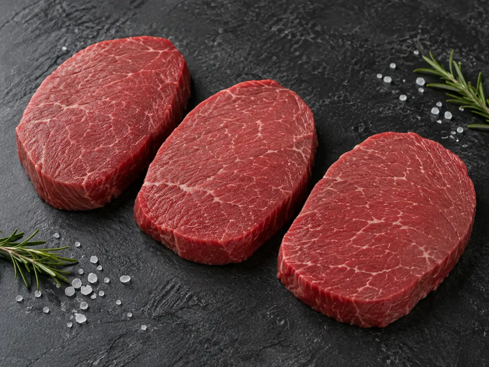 上後腿牛扒 Top Round Steak 生肉部位圖