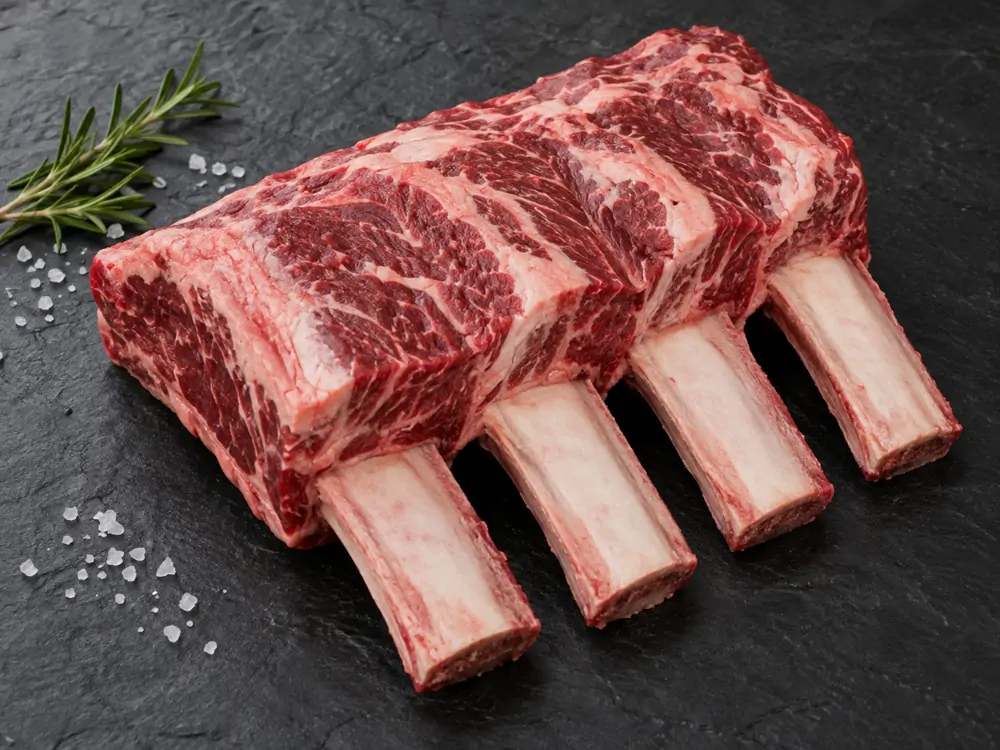 帶骨肩胛小排 Bone-In Chuck Short Ribs 生肉部位圖