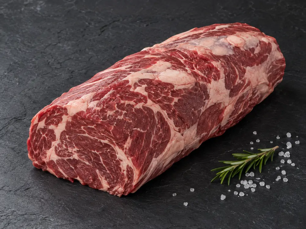 下肩胛眼肉捲 Chuck Eye Roll 生肉部位圖