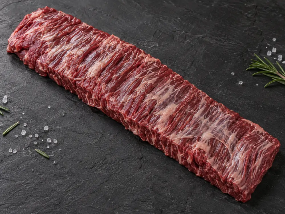 外裙肉 Outside Skirt 生肉部位圖
