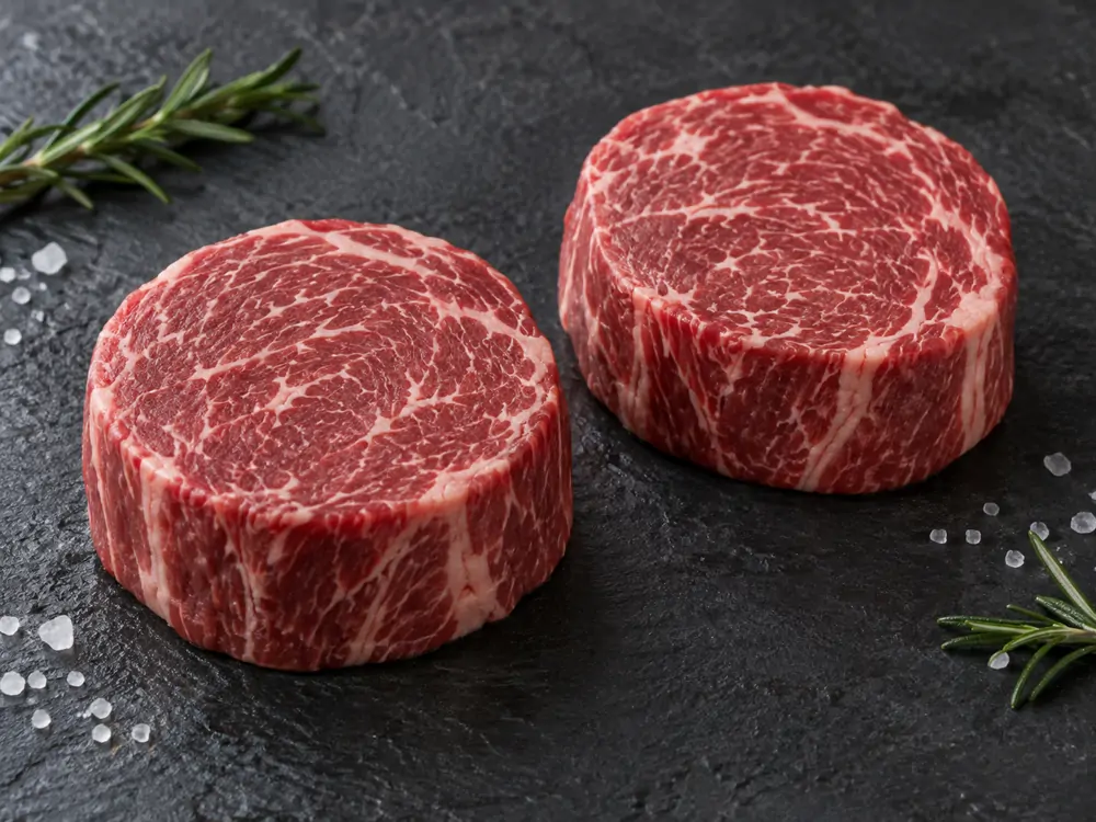 肉眼心 Ribeye Filet 生肉部位圖