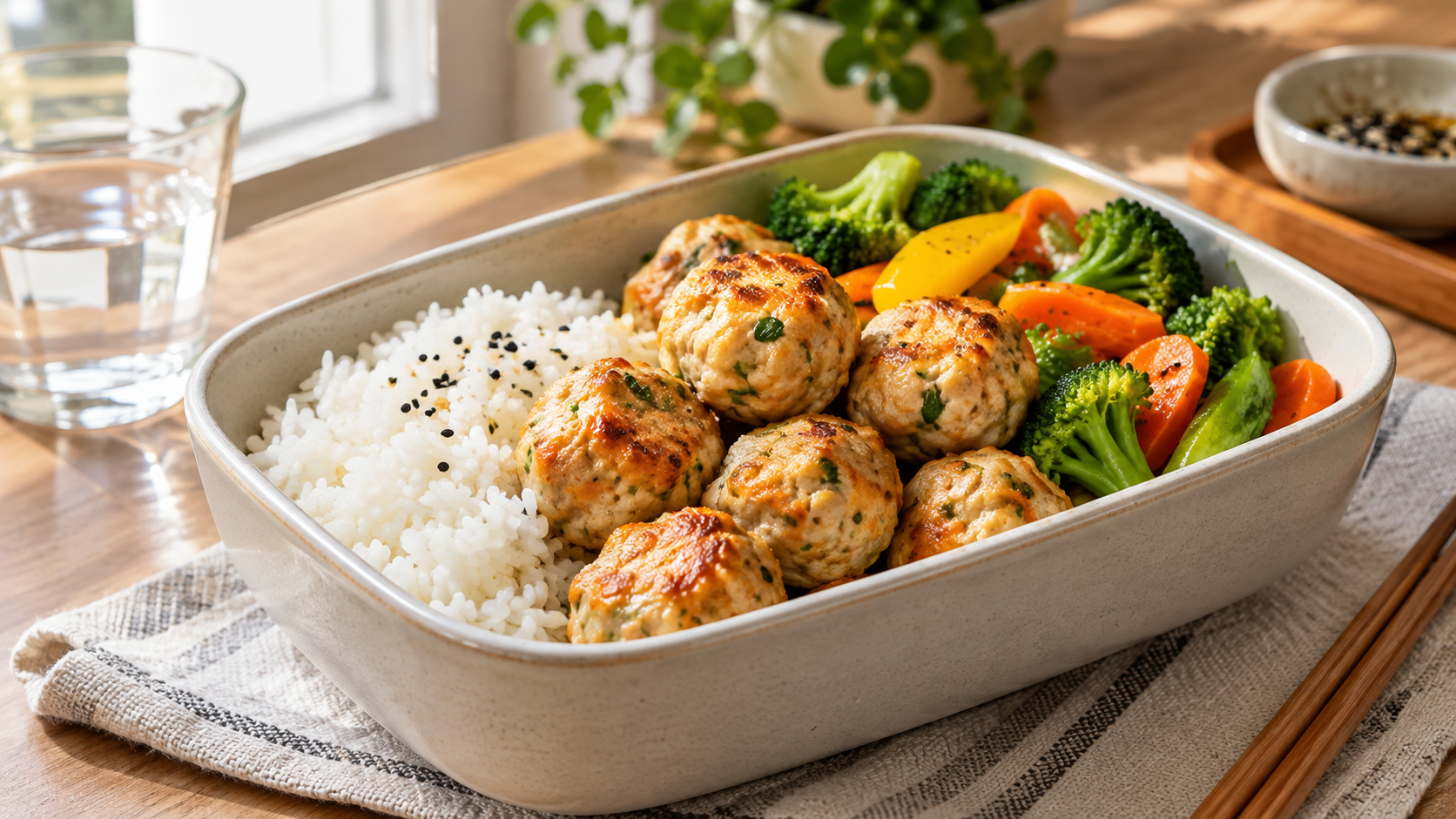 170克雞胸肉丸一餐食幾多粒？健身 Meal Prep 應按蛋白質定份量